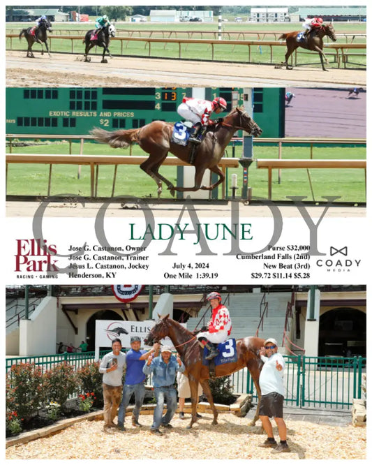 Lady June - 07-04-24 R03 Elp Ellis Park