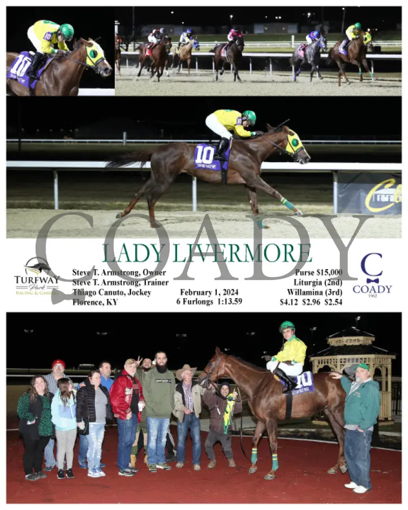 Lady Livermore - 02-01-24 R05 Tp Turfway Park
