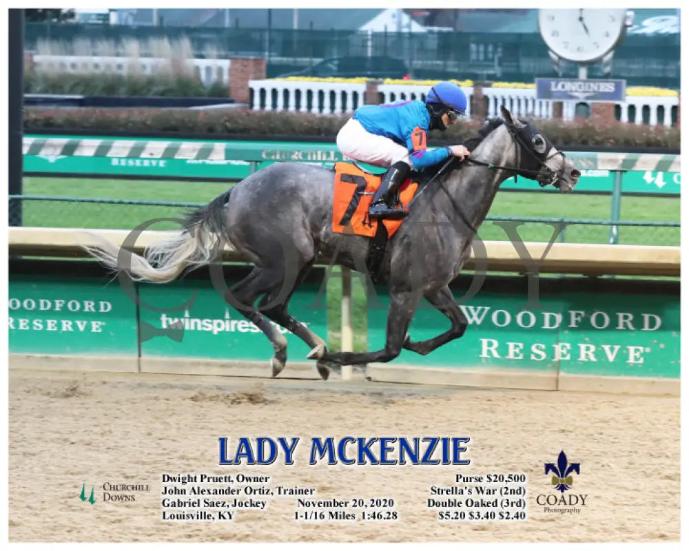 Lady Mckenzie - 11-20-20 R09 Cd Action Churchill Downs