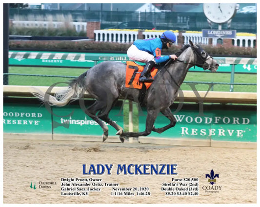 Lady Mckenzie - 11-20-20 R09 Cd Action Churchill Downs