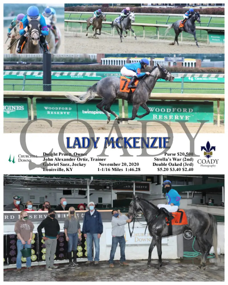 Lady Mckenzie - 11-20-20 R09 Cd Churchill Downs