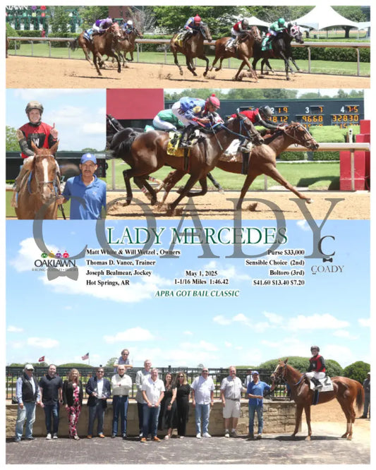 LADY MERCEDES - 05-01-25 - R03 - OP Oaklawn Park