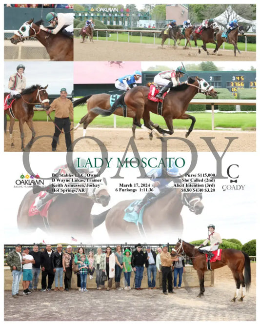 Lady Moscato - 03 - 17 - 24 R09 Op Oaklawn Park