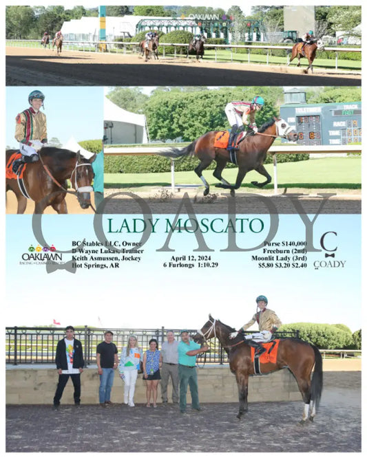 Lady Moscato - 04 - 12 - 24 R09 Op Oaklawn Park