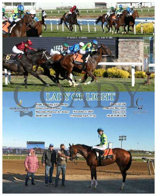 LADY OF LIGHT - 11-06-25 - R03 - IND Indiana Grand