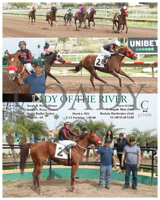 Lady Of The River - 03 - 06 - 24 R03 Tup Turf Paradise