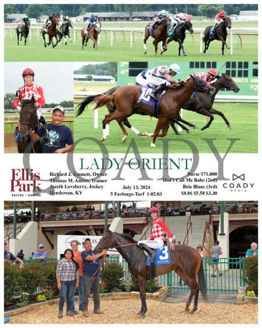 Lady Orient - 07-13-24 R05 Elp Ellis Park