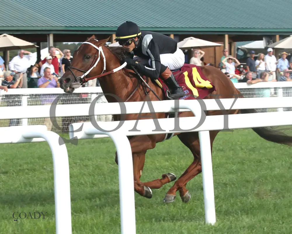 LAGYNOS 082825 Race 10 KD Inside Finish 02 Kentucky Downs