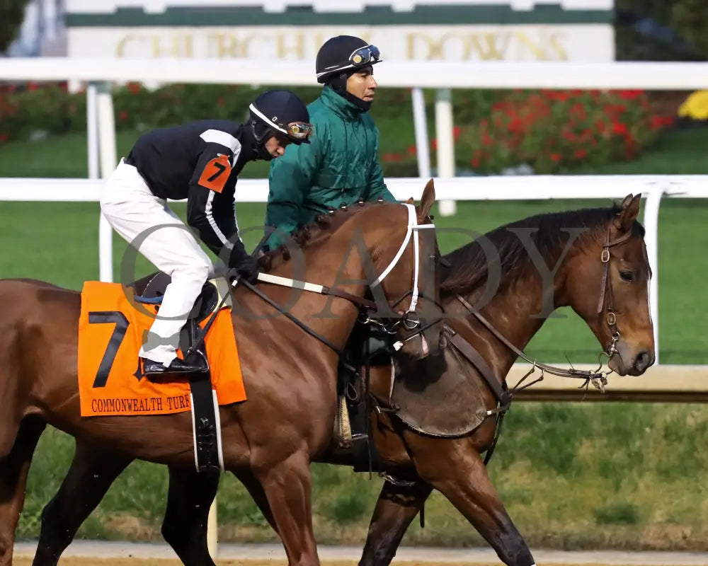 Lagynos - The Commonwealth Turf G3 11-23-24 R10 Cd Post Parade 01 Churchill Downs