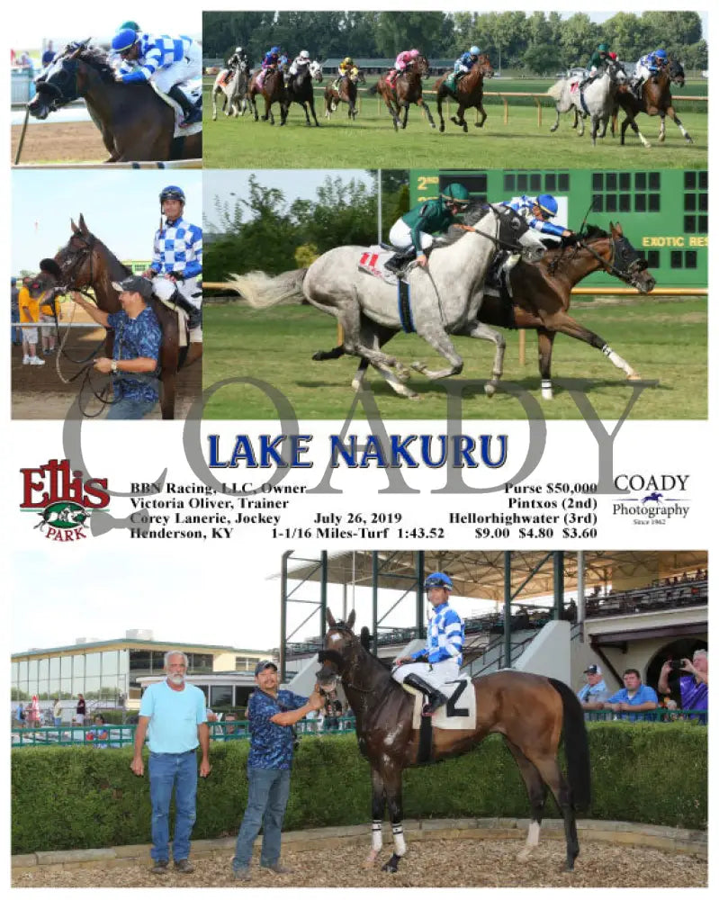 Lake Nakuru - 07-26-19 R09 Elp Ellis Park