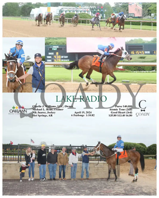 Lake Radio - 04 - 19 - 24 R08 Op Oaklawn Park