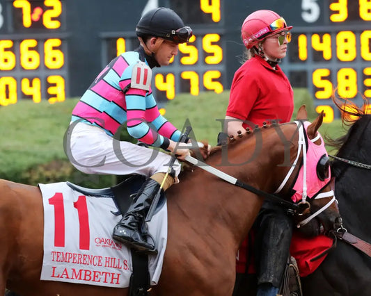 LAMBETH - The Temperence Hill Stakes - 6th Running - 03-28-25 - R10 - OP - Post Parade 02 Oaklawn Park