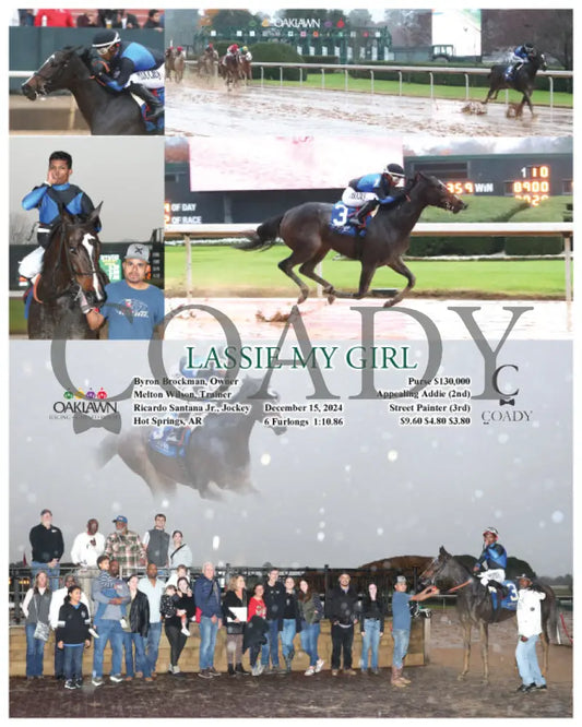 Lassie My Girl - 12-15-24 R09 Op Oaklawn Park