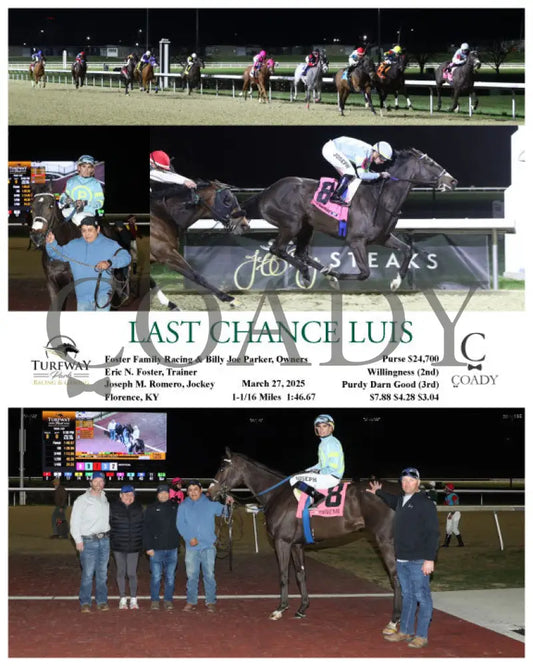 LAST CHANCE LUIS - 032725 - Race 08 - TP Indiana Downs