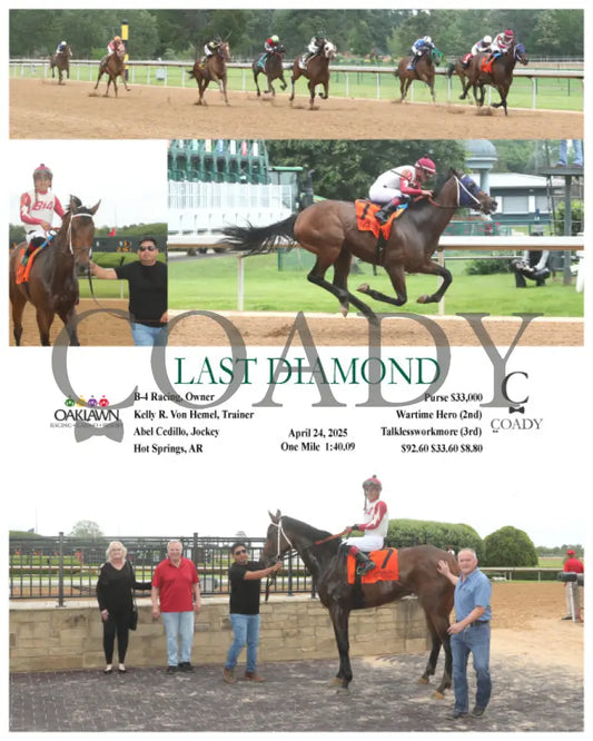 LAST DIAMOND - 04-24-25 - R06 - OP Oaklawn Park