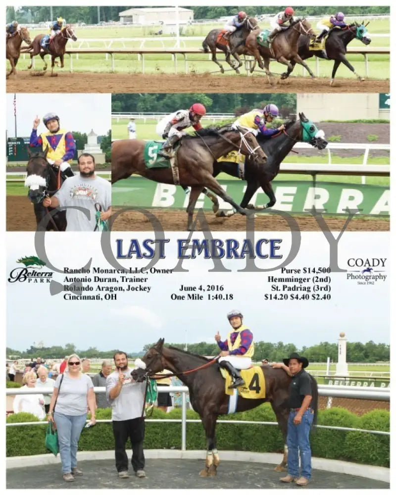Last Embrace - 060416 Race 06 Btp Belterra Park