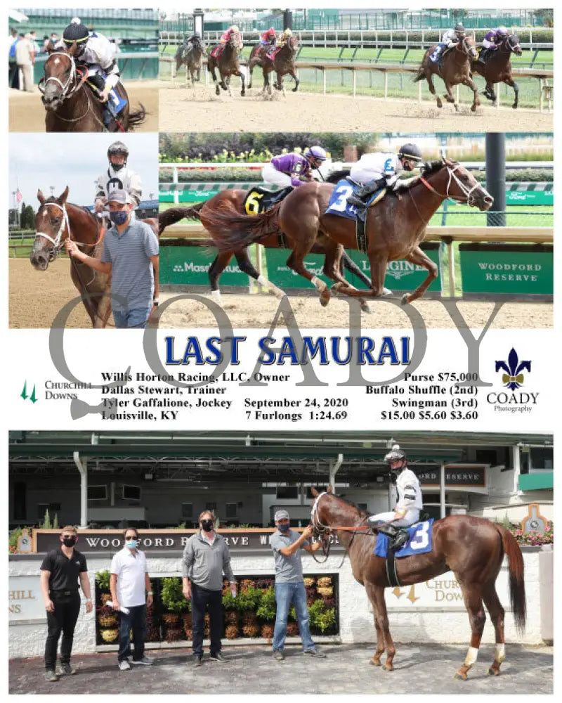 Last Samurai - 09-24-20 R05 Cd Churchill Downs