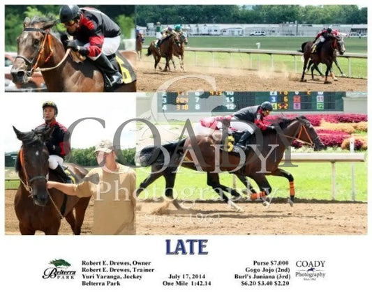 Late - 071714 Race 01 Btp Belterra Park