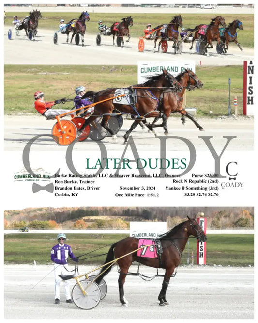 Later Dudes - 11-03-24 R05 Clr Cumberland Run