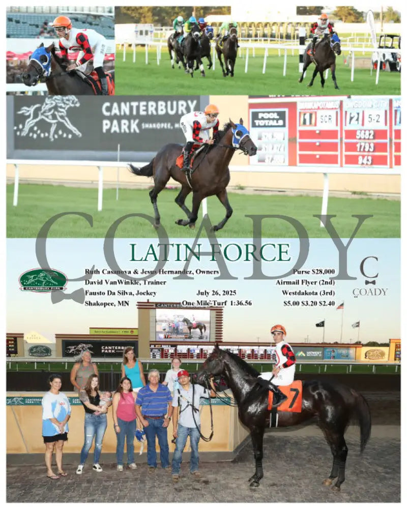 LATIN FORCE - 07-26-25 - R07 - CBY Canterbury Park