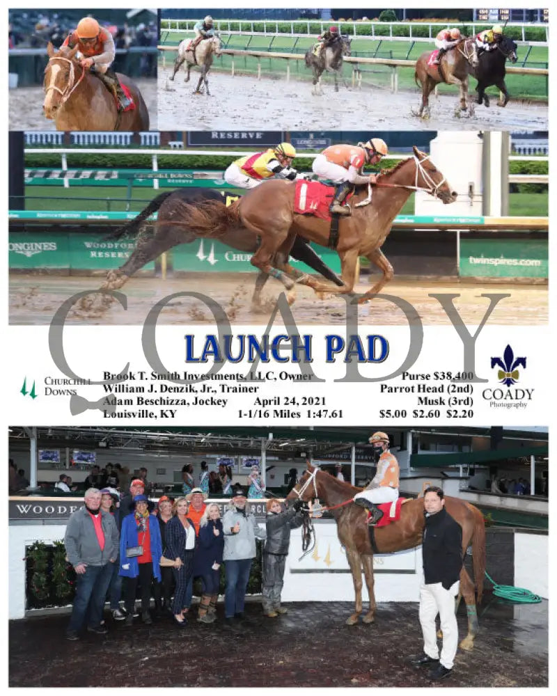 Launch Pad - 04-24-21 R05 Cd Churchill Downs