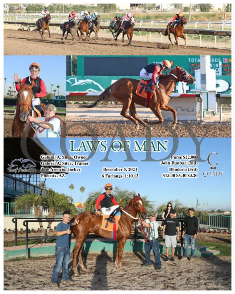 Laws Of Man - 12-05-24 R08 Tuplaws Tup Turf Paradise