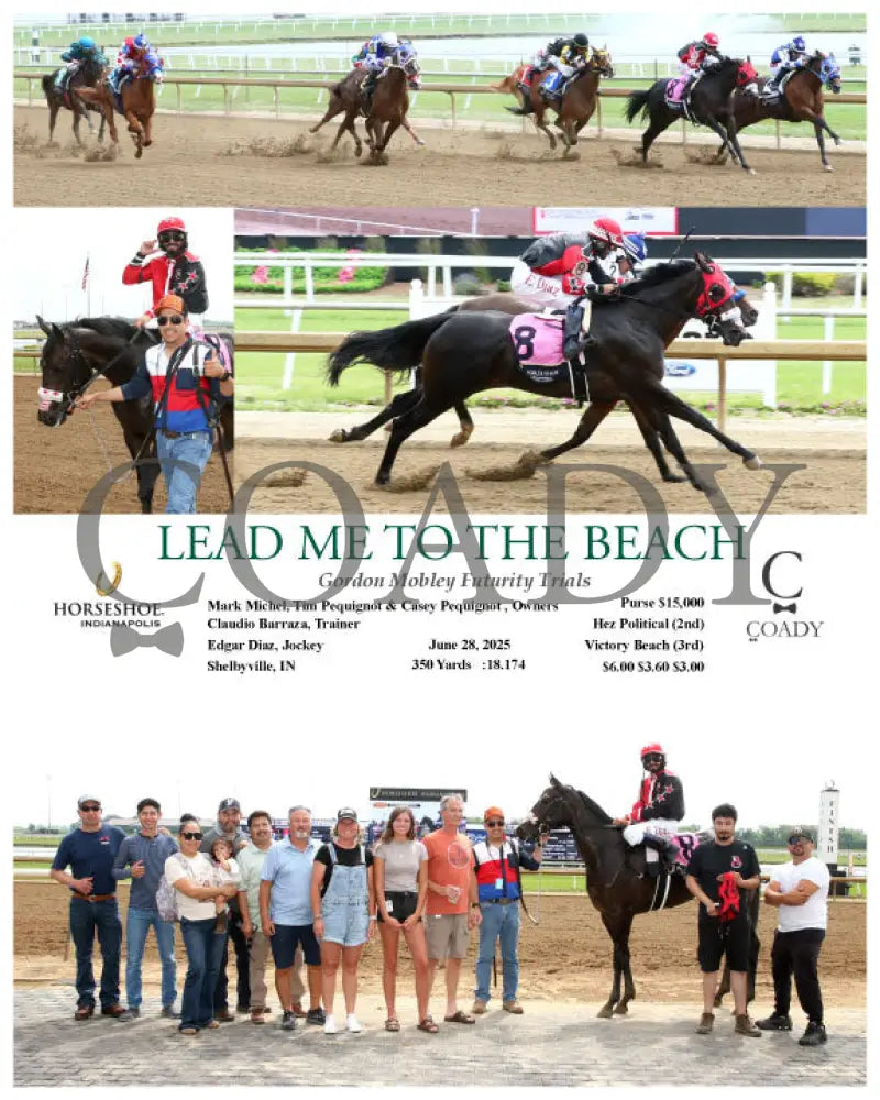 LEAD ME TO THE BEACH - Gordon Mobley Futurity Trials - 06-28-25 - R02 - IND Indiana Grand