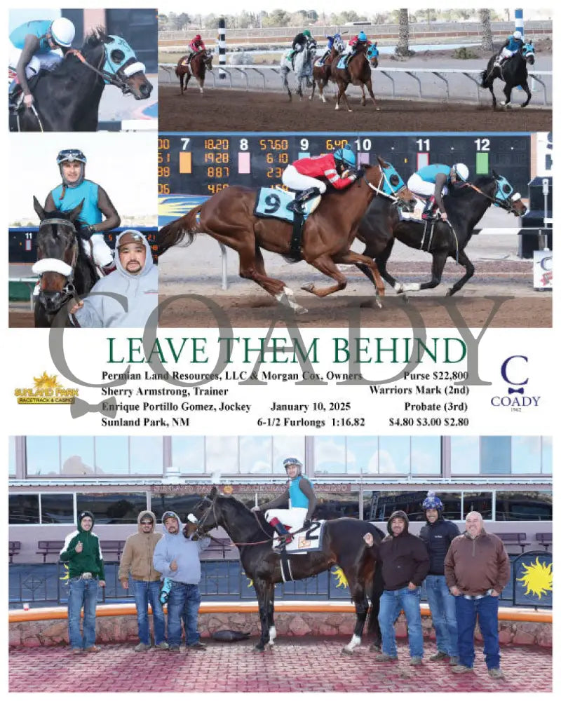 Leave Them Behind - 01-10-25 R04 Sun Turfway Park
