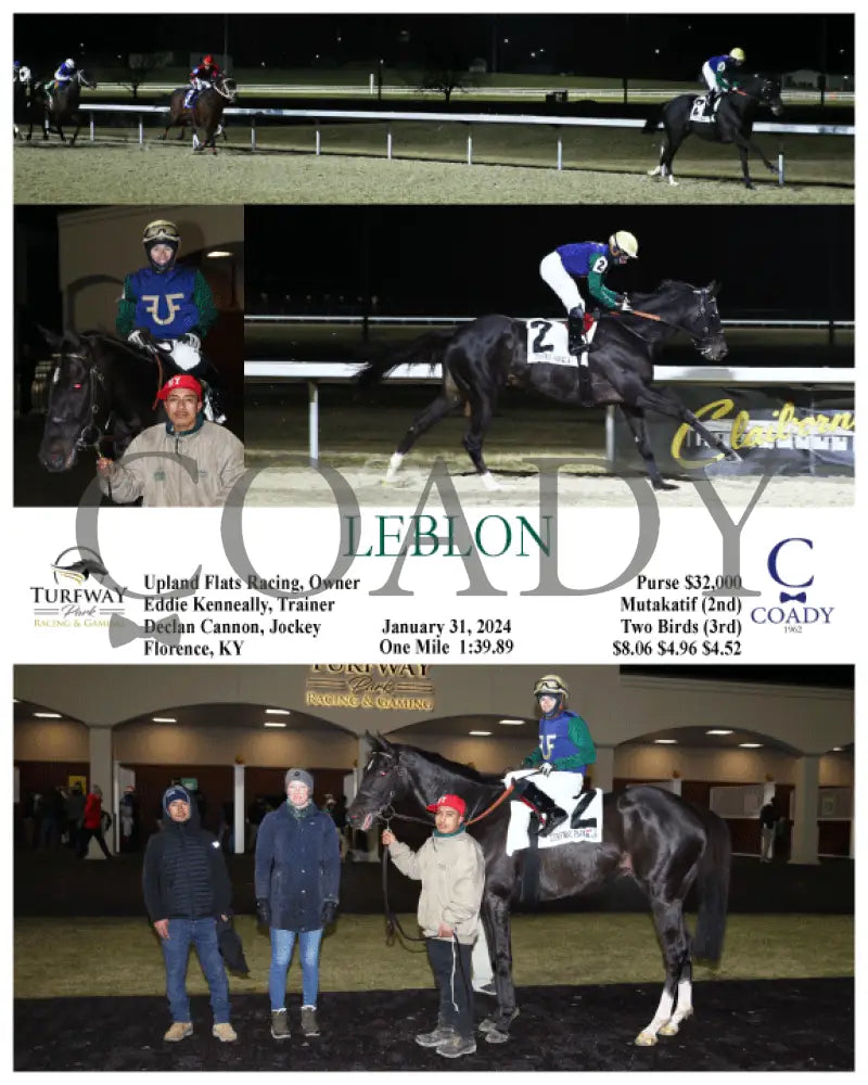 Leblon - 01-31-24 R02 Tp Turfway Park