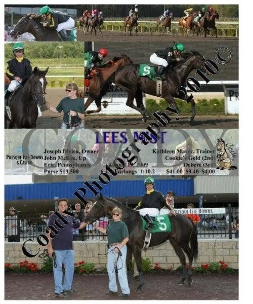 Lees Mist - 8 13 2009 Presque Isle Downs