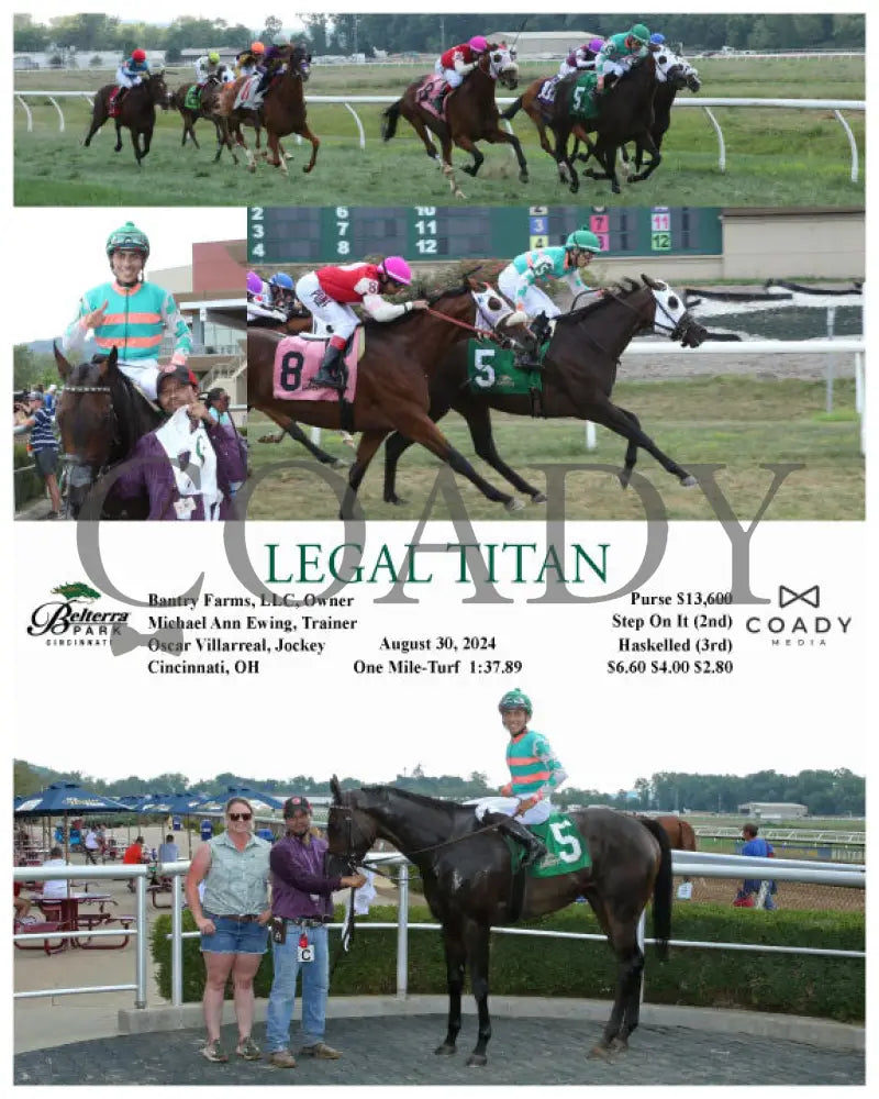 Legal Titan - 083024 Race 05 Btp Belterra Park