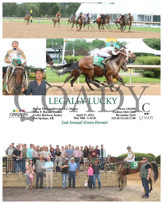 Legally Lucky - 04-27-24 R06 Op Oaklawn Park