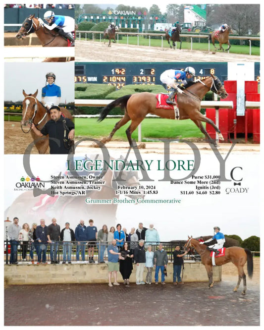 Legendary Lore - 02-10-24 R04 Op Oaklawn Park