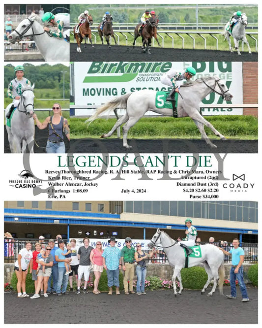 Legends Can’t Die - 07-04-24 R07 Pid Presque Isle Downs
