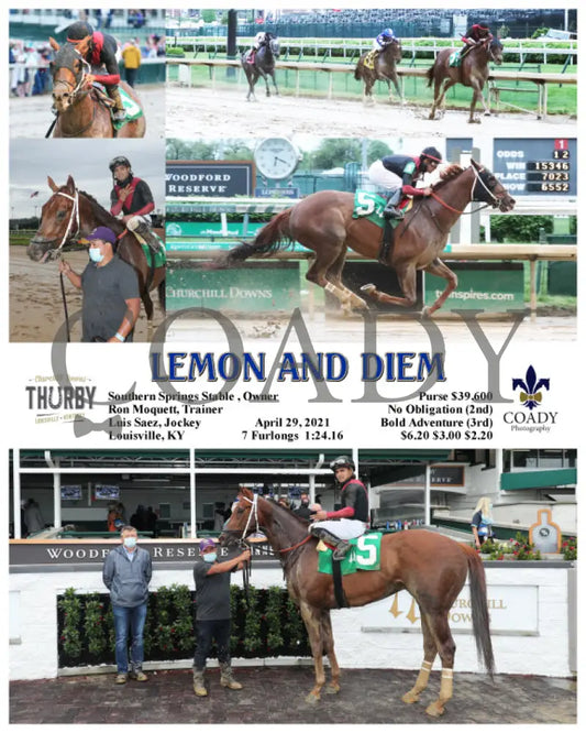 Lemon And Diem - 04-29-21 R11 Cd Churchill Downs
