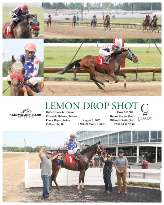 LEMON DROP SHOT - 08-09-25 - R07 - FP Fanduel Sportsbook Horse Racing
