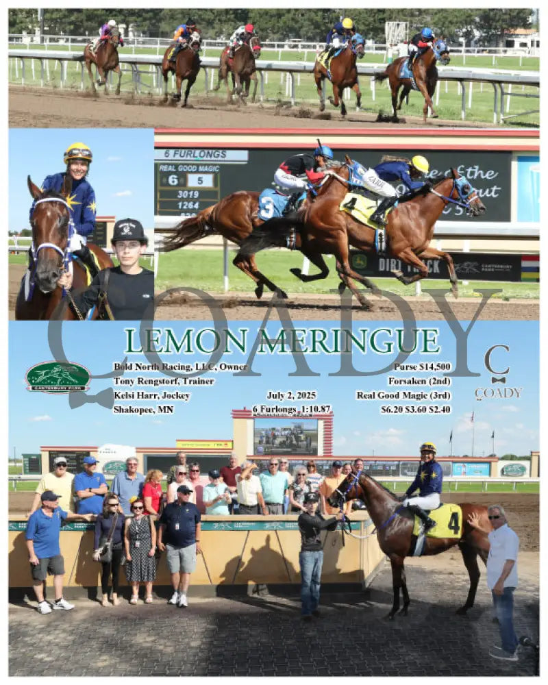 LEMON MERINGUE - 07-02-25 - R01 - CBY Ruidoso Downs