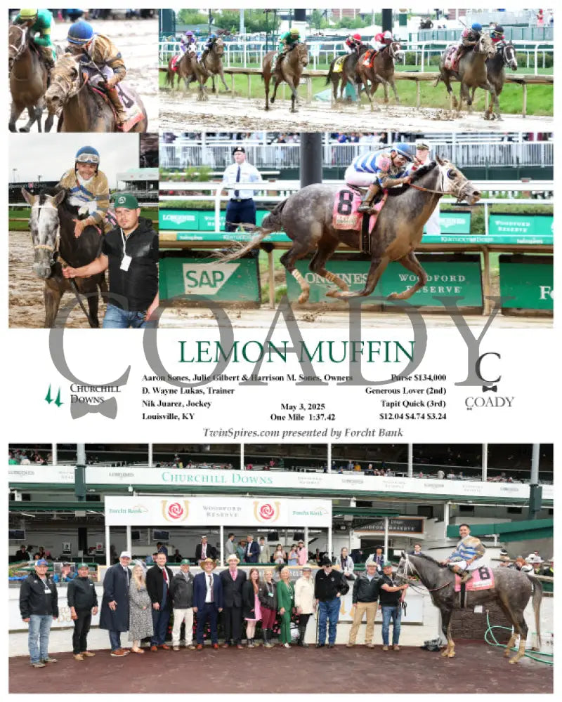 LEMON MUFFIN - 05-03-25 - R02 - CD Churchill Downs