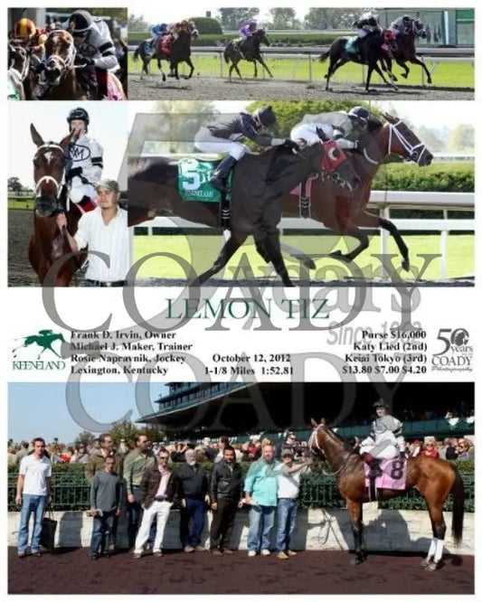 Lemon Tiz - 101212 Race 01 Keeneland