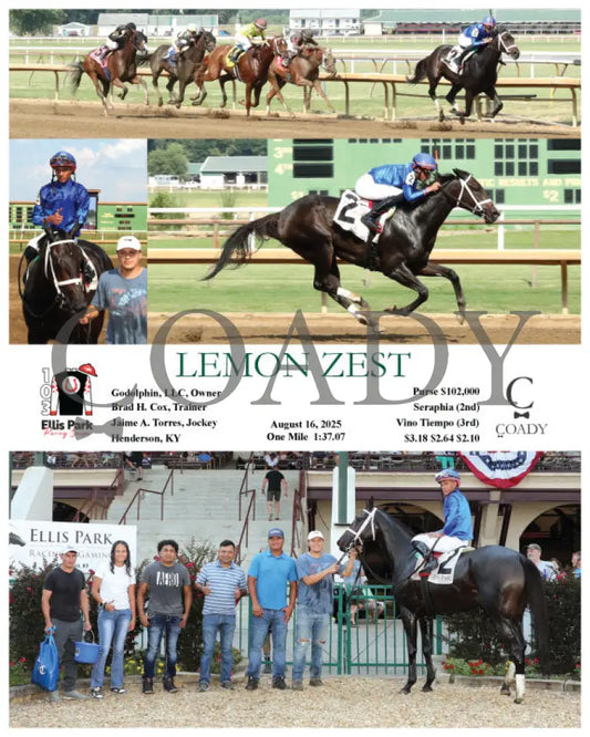 LEMON ZEST - 08-16-25 - R09 - ELP Ellis Park