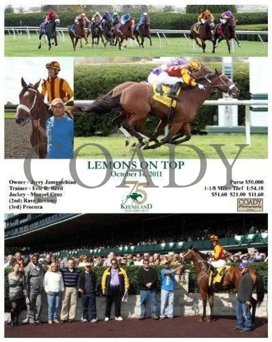 Lemons On Top - 101411 Keeneland