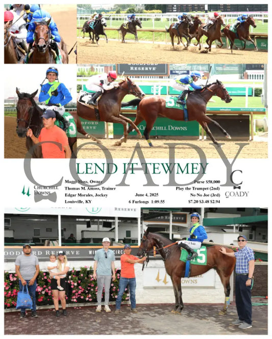 LEND IT TEWMEY - 060425 - Race 02 - CD Churchill Downs