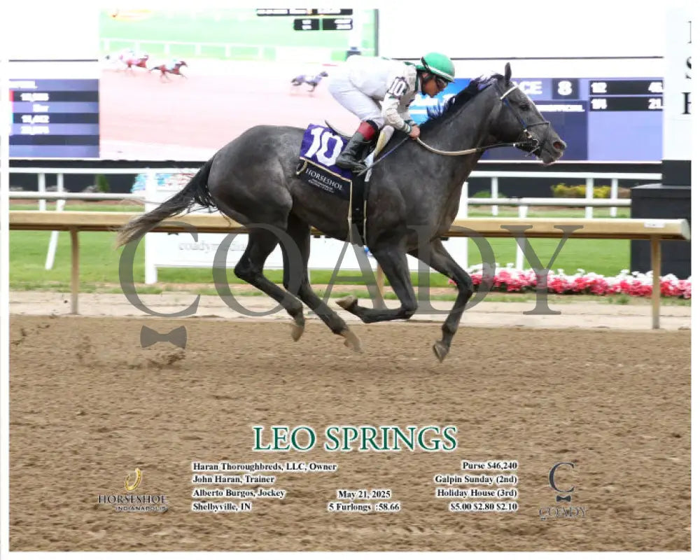 LEO SPRINGS - 05-21-25 - R08 - IND - Action Indiana Grand
