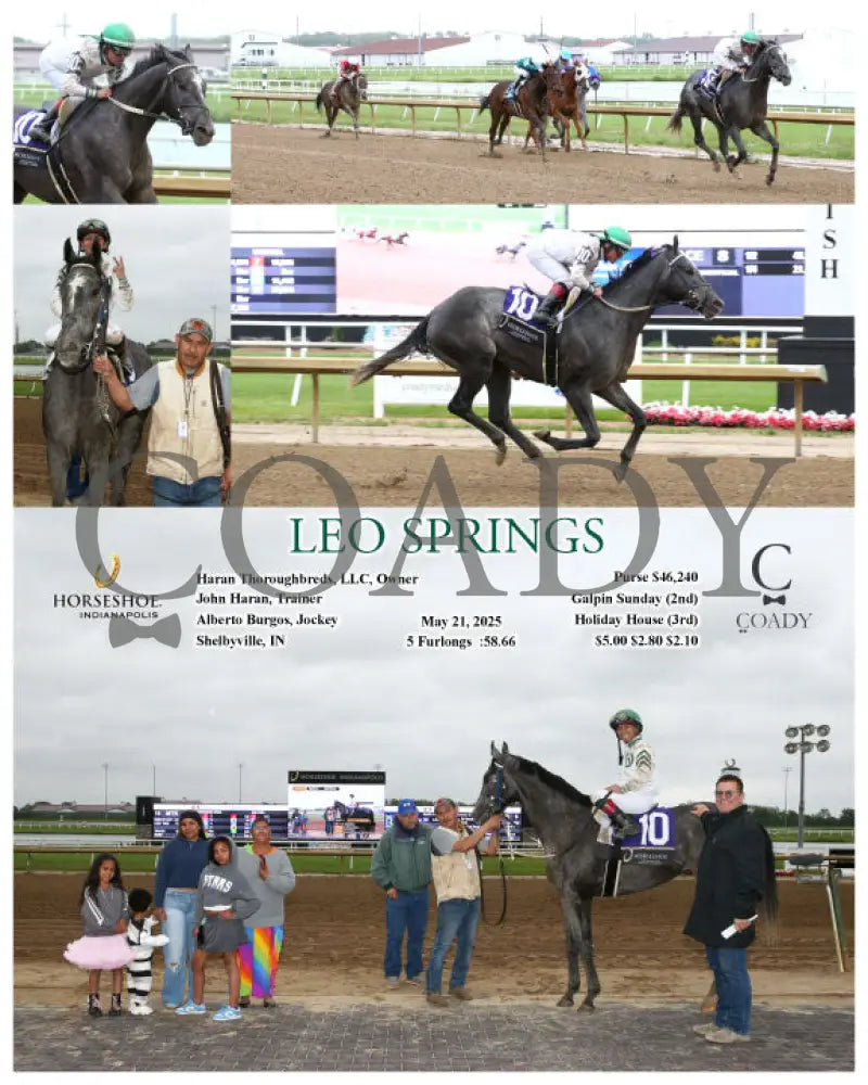 LEO SPRINGS - 05-21-25 - R08 - IND Indiana Grand