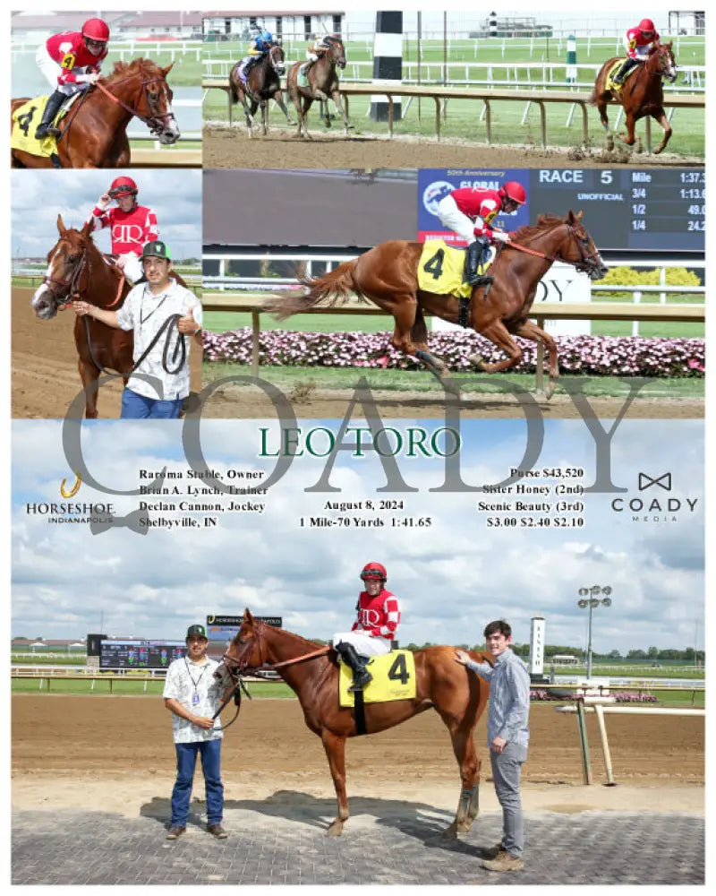 Leo Toro - 08-08-24 R05 Ind Indiana Grand