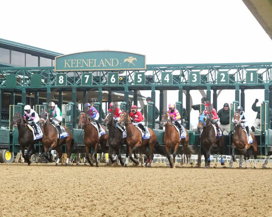 Leslie’s Rose - Central Bank Ashland Stakes 04 - 05 - 24 R09 Kee Under Rail Start 01 Keeneland