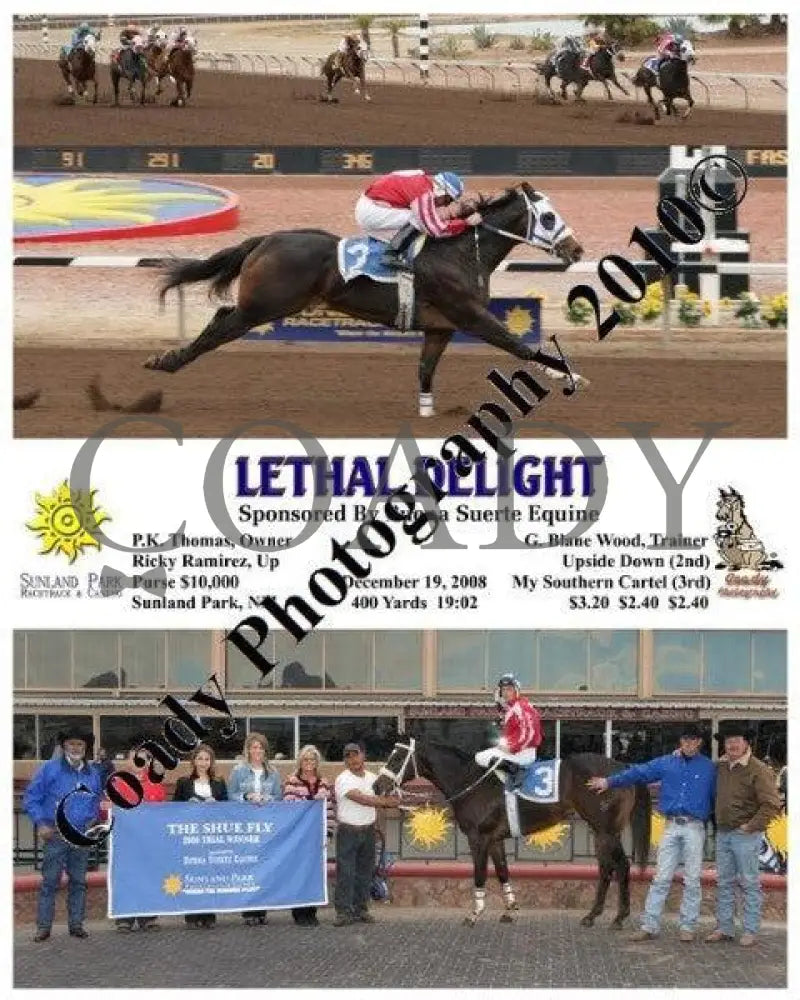 Lethal Delight - Sponsored By Buena Suerte Equin Sunland Park
