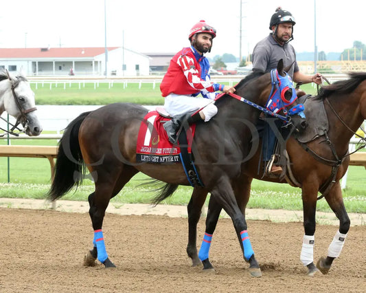LETS GET AFTER IT - Jaguar Rocket Futurity Final - 23rd Running - 07-19-25 - R06 - Horseshoe Indiana - Post Parade 01