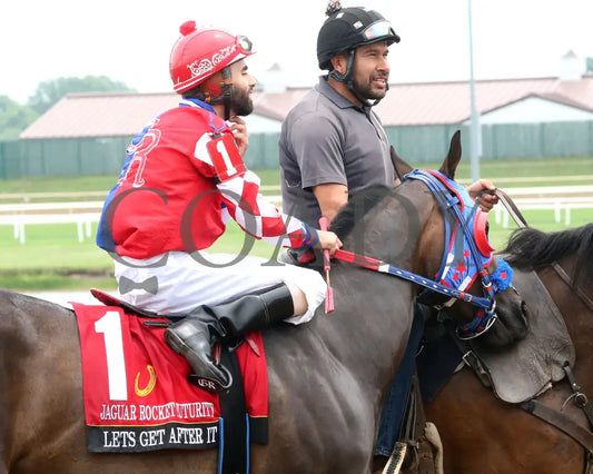 LETS GET AFTER IT - Jaguar Rocket Futurity Final - 23rd Running - 07-19-25 - R06 - Horseshoe Indiana - Post Parade 02
