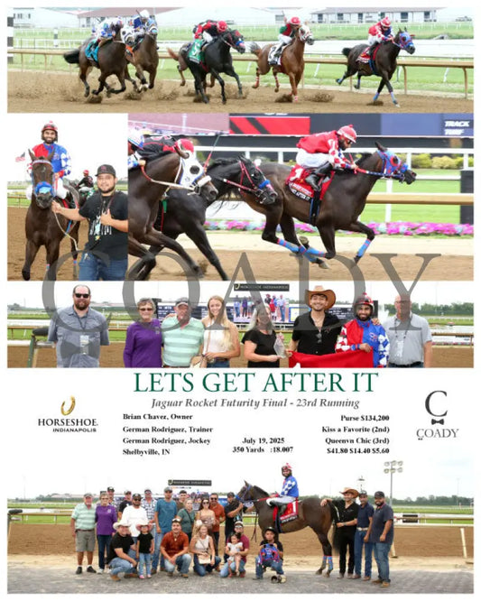 LETS GET AFTER IT - Jaguar Rocket Futurity Final - 23rd Running - 07-19-25 - R06 - IND Indiana Grand